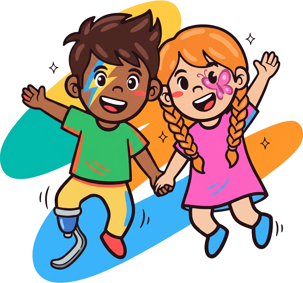 Face Painting party logo
