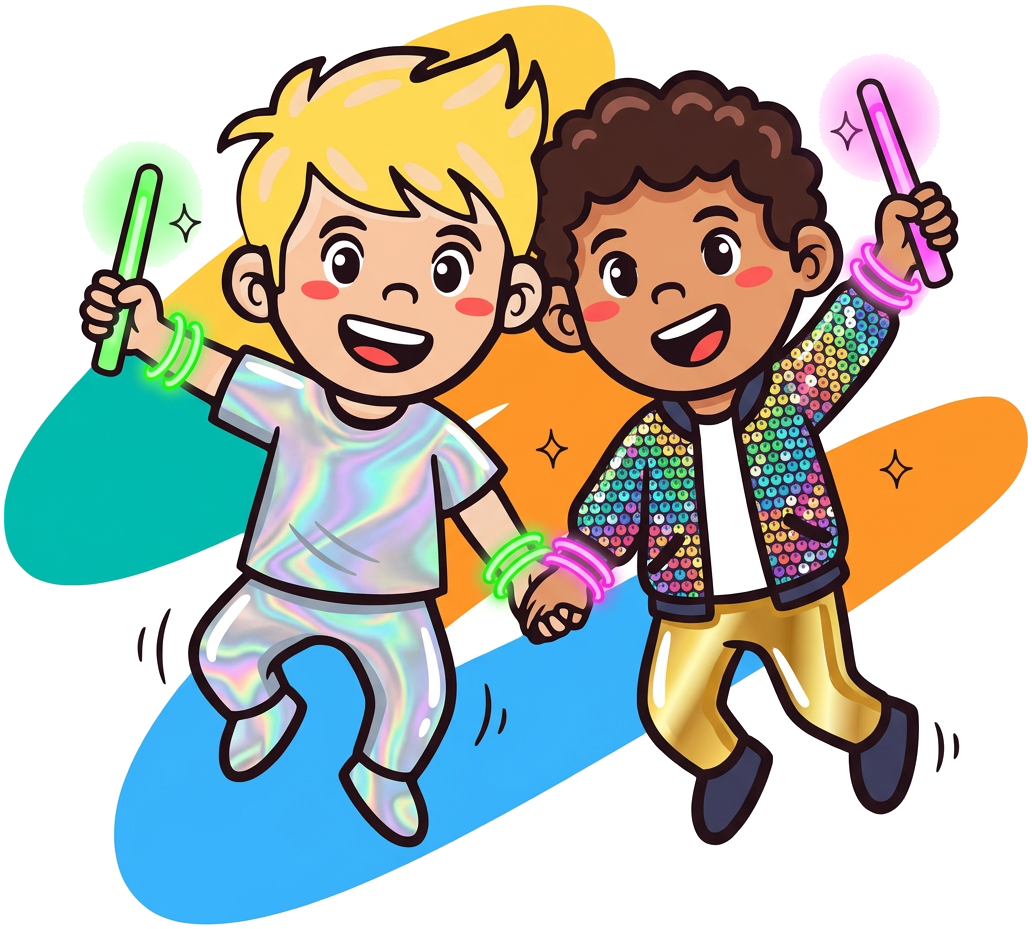 Just Disco party logo